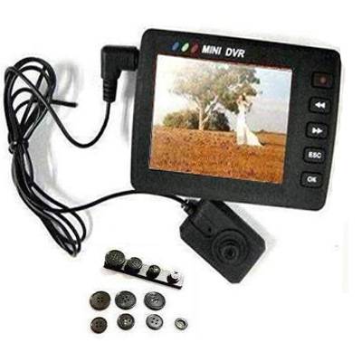 Spy Button Camera With t.v. Magic Remote Night Vision In Delhi